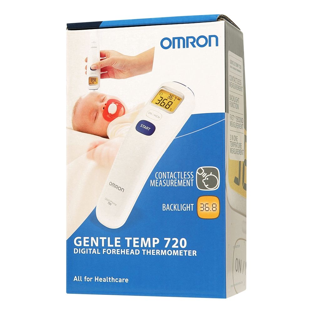 Omron Gentle Temp 720 Термометр инфракрасный, термометр электронный, бесконтактный, 1 шт.