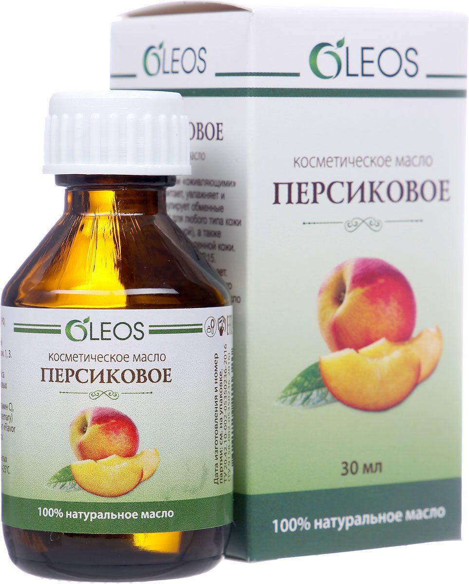фото упаковки Oleos Персиковое масло
