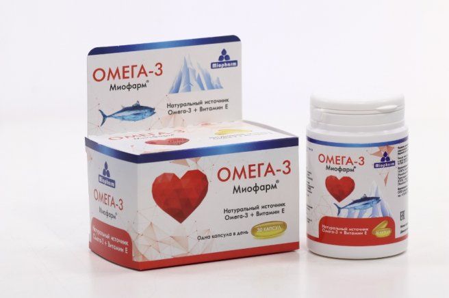 фото упаковки Омега - 3 Миофарм