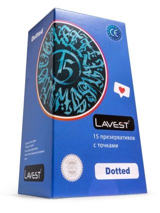 фото упаковки Lavest Dotted Презервативы с точками