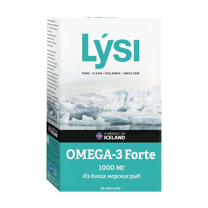 фото упаковки Lysi Омега-3 Форте