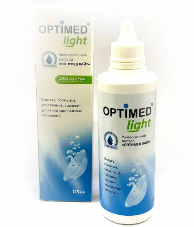 фото упаковки Optimed light раствор для контактных линз