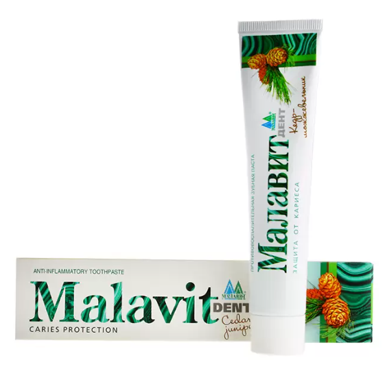фото упаковки Малавит-дент зубная паста Кедр-Можжевельник