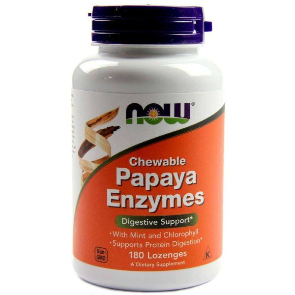 фото упаковки Now Papaya Enzymes Папайи Ферменты