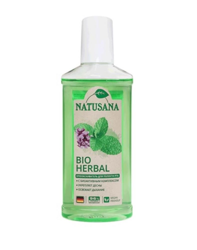 фото упаковки Natusana Bio herbal ополаскиватель для полости рта