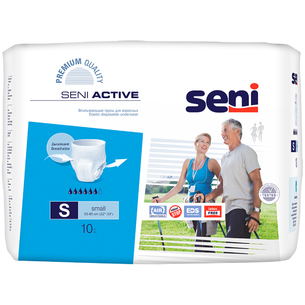фото упаковки Seni Active трусы впитывающие для взрослых