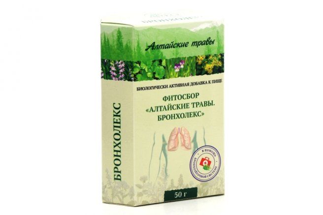 фото упаковки Алтайские Травы Бронхолекс фитосбор