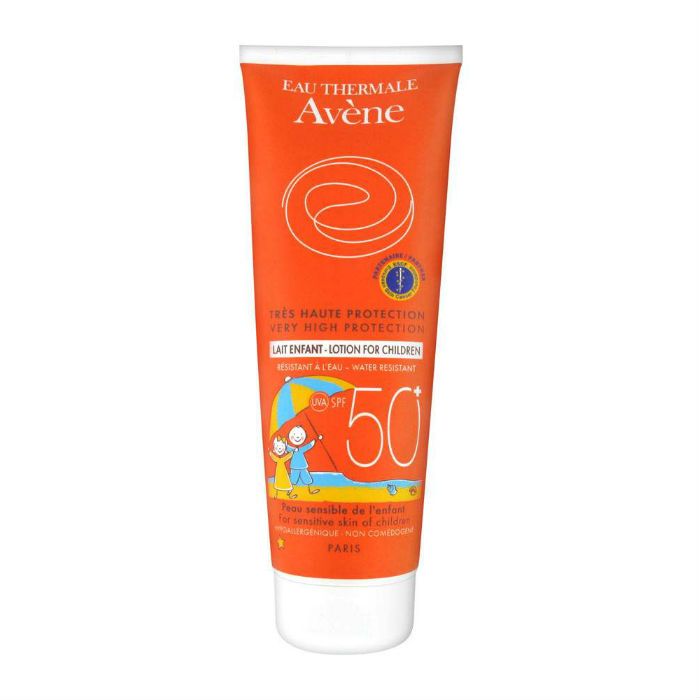фото упаковки Avene солнцезащитное детское молочко SPF50+