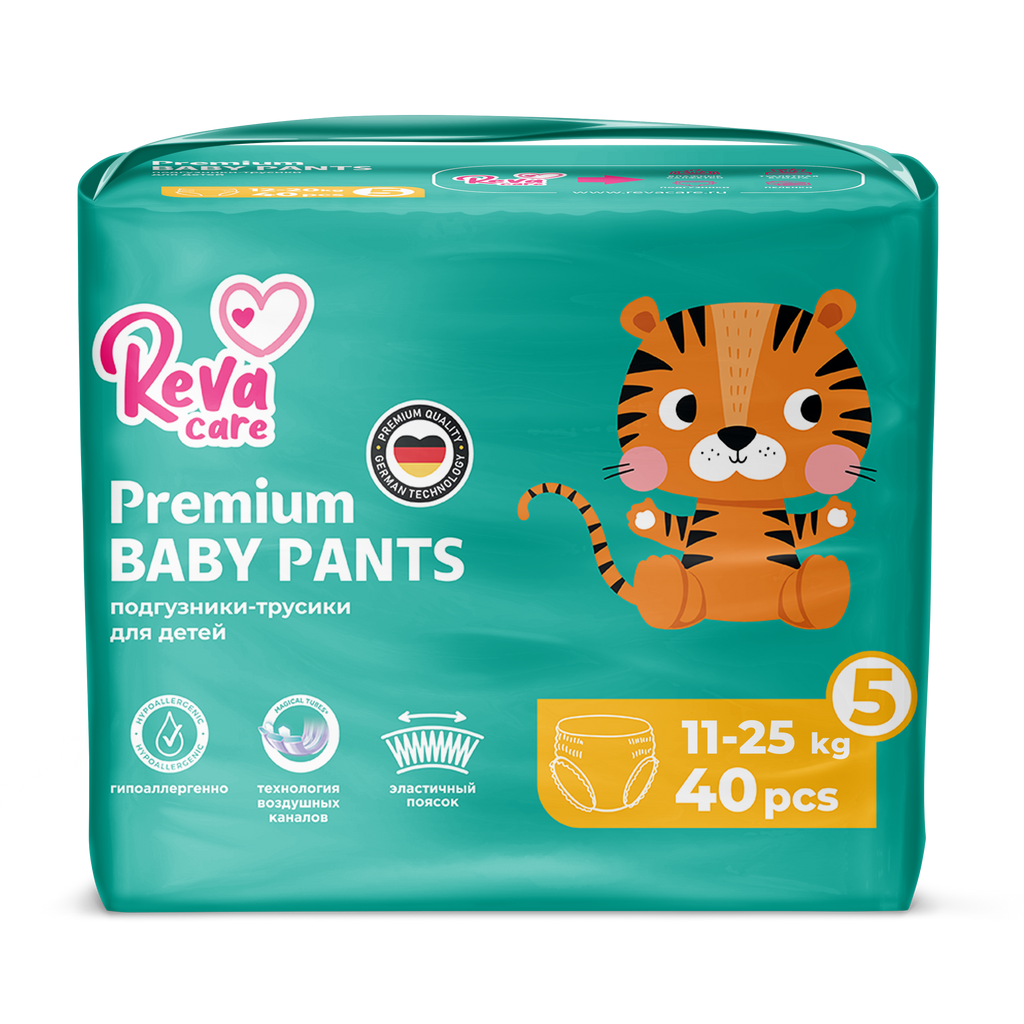 фото упаковки Reva Сare Premium Подгузники-трусики для детей