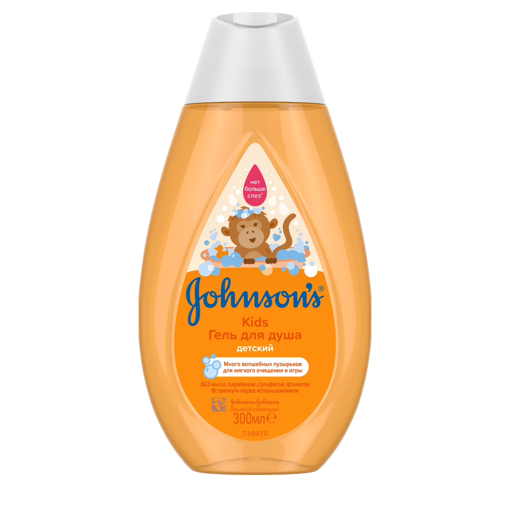 фото упаковки Johnson's Kids детский гель для душа