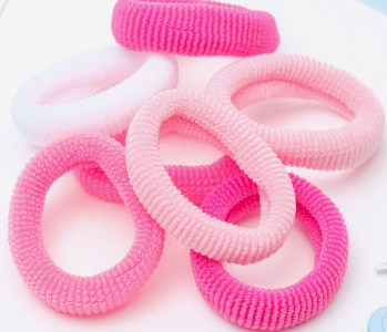 фото упаковки Выбражулька резинка для волос Махрушка бело-розовая