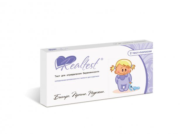 фото упаковки РеалТест Тест на беременность