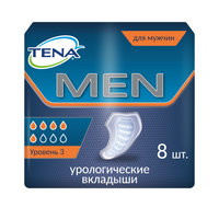 фото упаковки Tena Men вкладыши урологические уровень 3