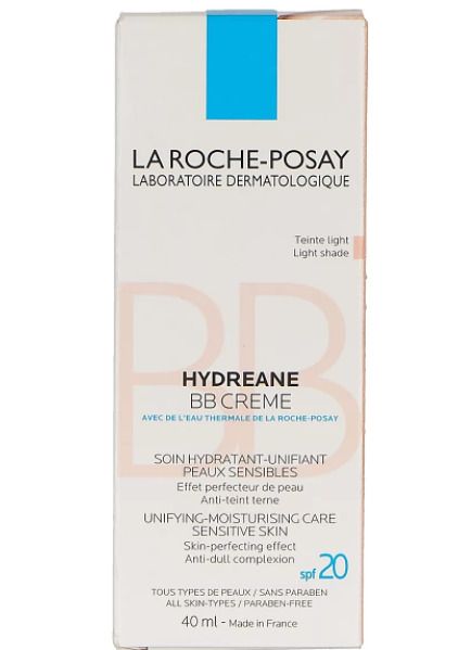 фото упаковки La Roche-Posay Hydreane BB крем светлый