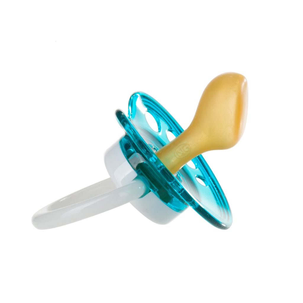 Canpol toys Пустышка анатомическая латексная 0-6 м, арт. 23/259, бирюзового цвета, 1 шт.