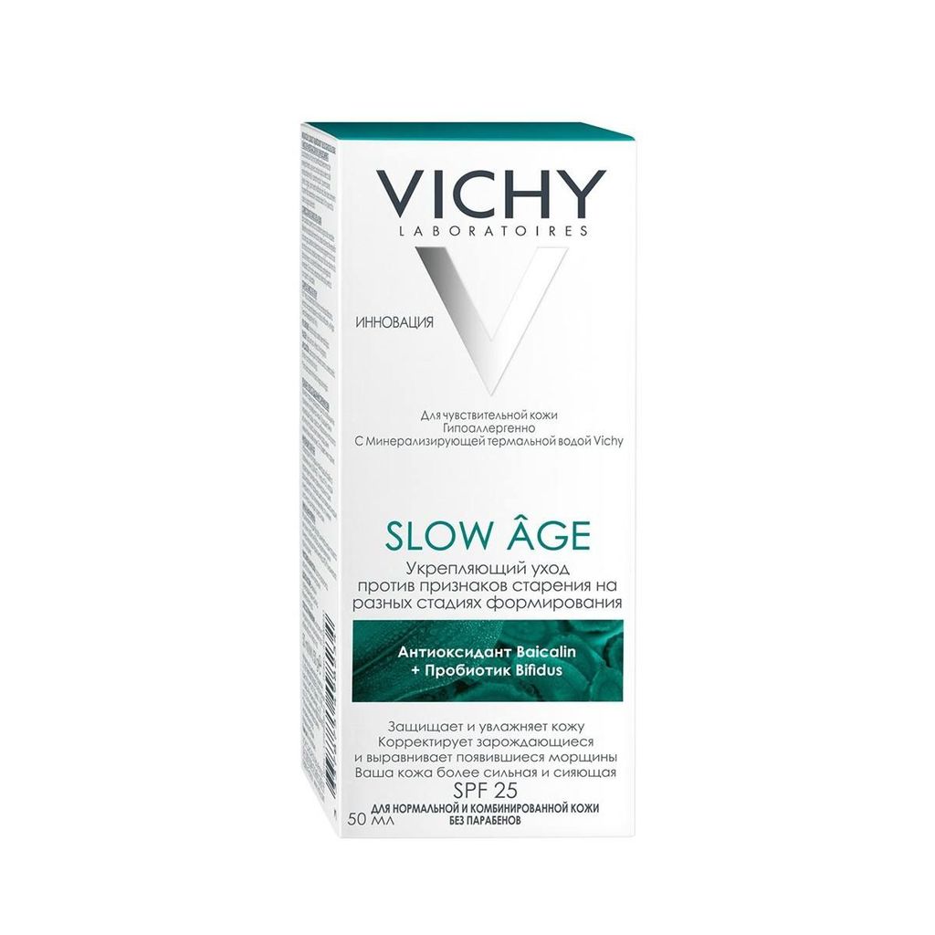 фото упаковки Vichy Slow Age флюид для всех типов кожи SPF25
