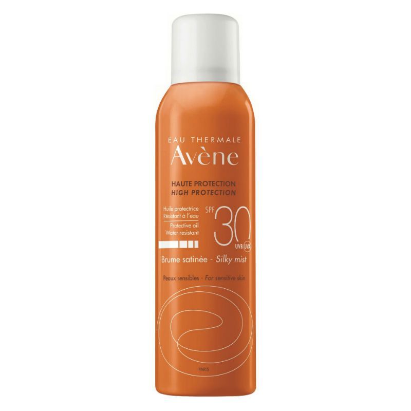 фото упаковки Avene солнцезащитное невесомое масло-спрей SPF30
