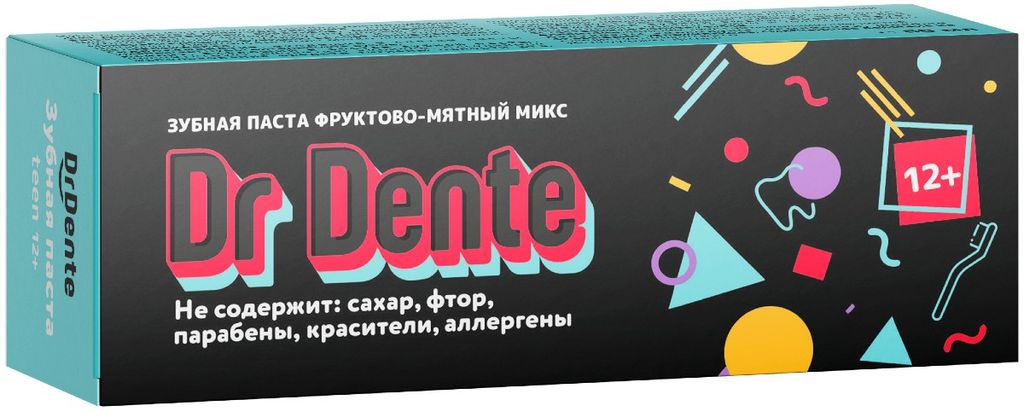 фото упаковки Dr.Dente Зубная паста детская