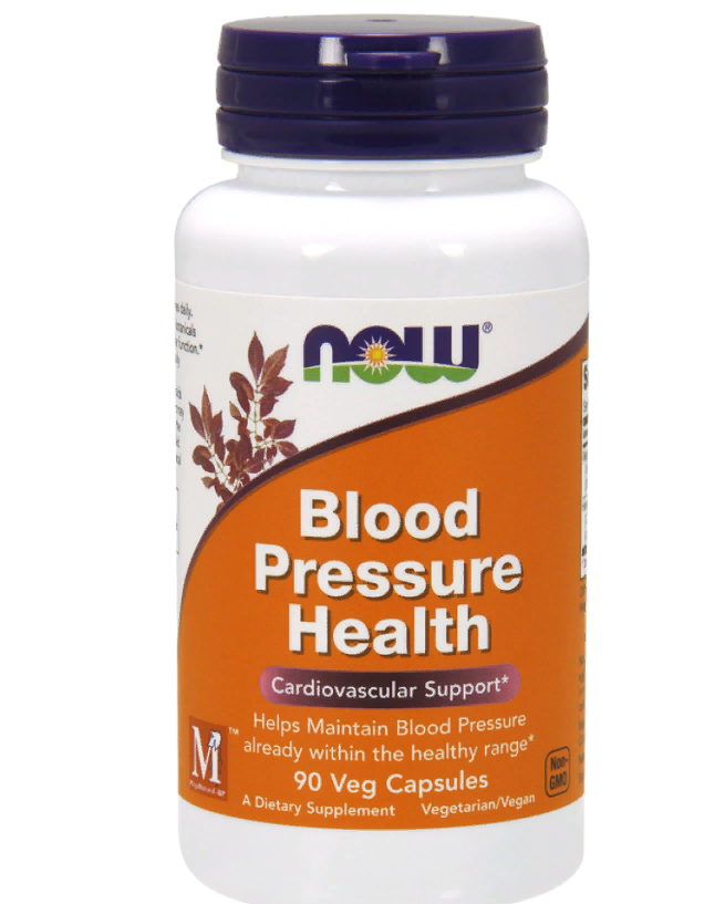 фото упаковки NOW Blood Pressure Health Кардиопротектор
