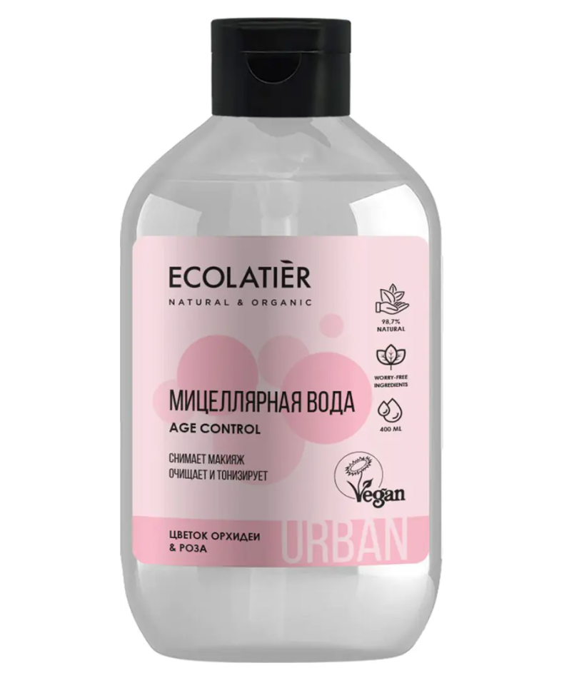 фото упаковки Ecolatier Мицеллярная вода для снятия макияжа