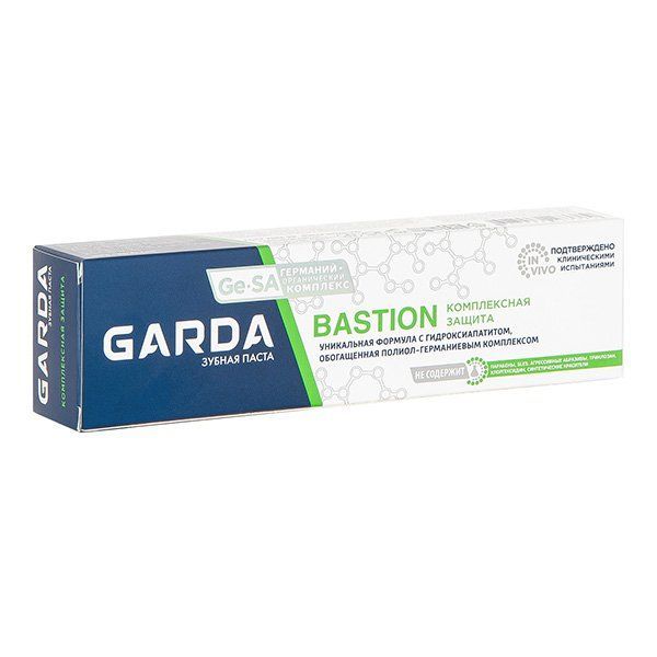 фото упаковки Bastion Garda Зубная паста Комплексная защита