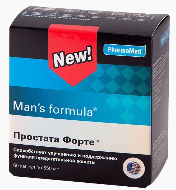фото упаковки Man's formula Простата Форте