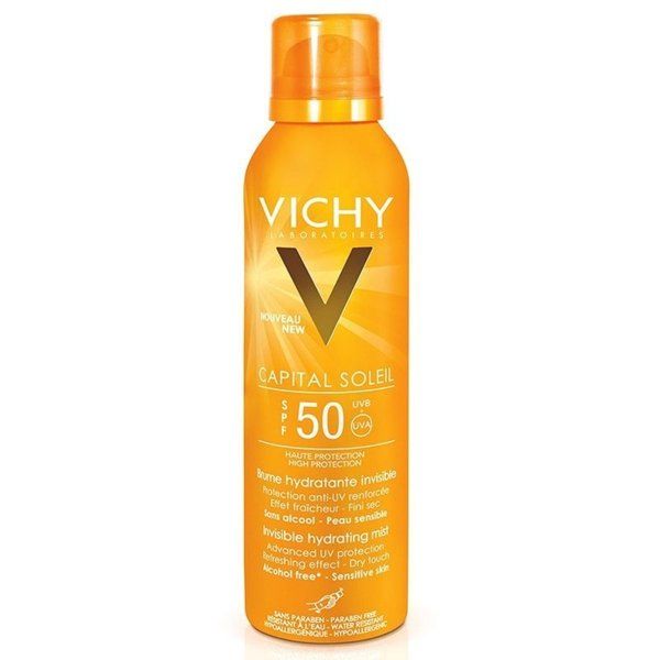 фото упаковки Vichy Capital Ideal Soleil Спрей-вуаль увлажняющий SPF50