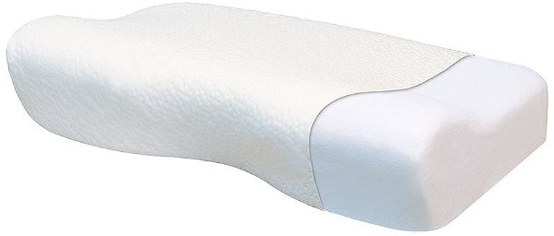 Подушка ортопедическая под голову Тривес, р. L, размер 50х32 см, высота 14см и 9см, подушка ортопедическая с эффектом памяти, арт. Т 119 (ТОП-119), 1 шт.