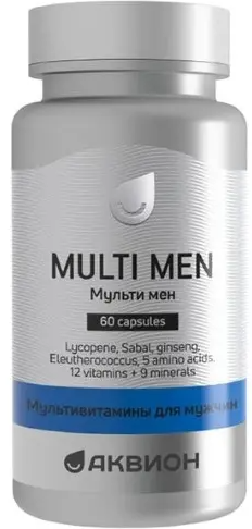 фото упаковки Аквион мультивитамины для мужчин