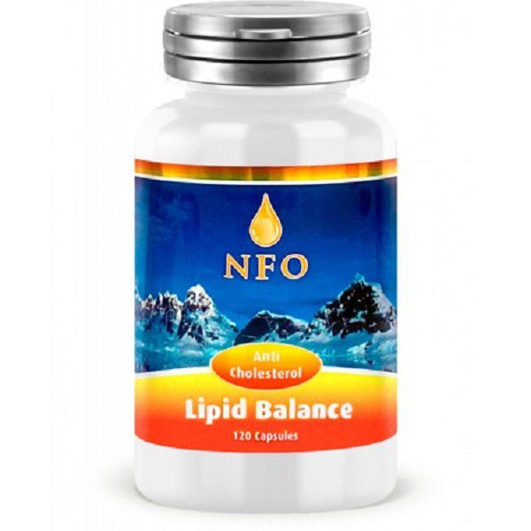 NFO Липид Баланс Снижение холестерина, капсулы, 120 шт.
