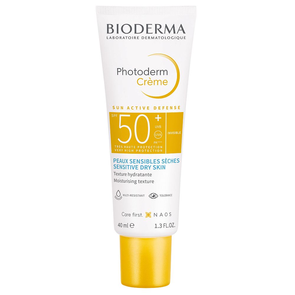 фото упаковки Bioderma Photoderm Солнцезащитный крем SPF 50+