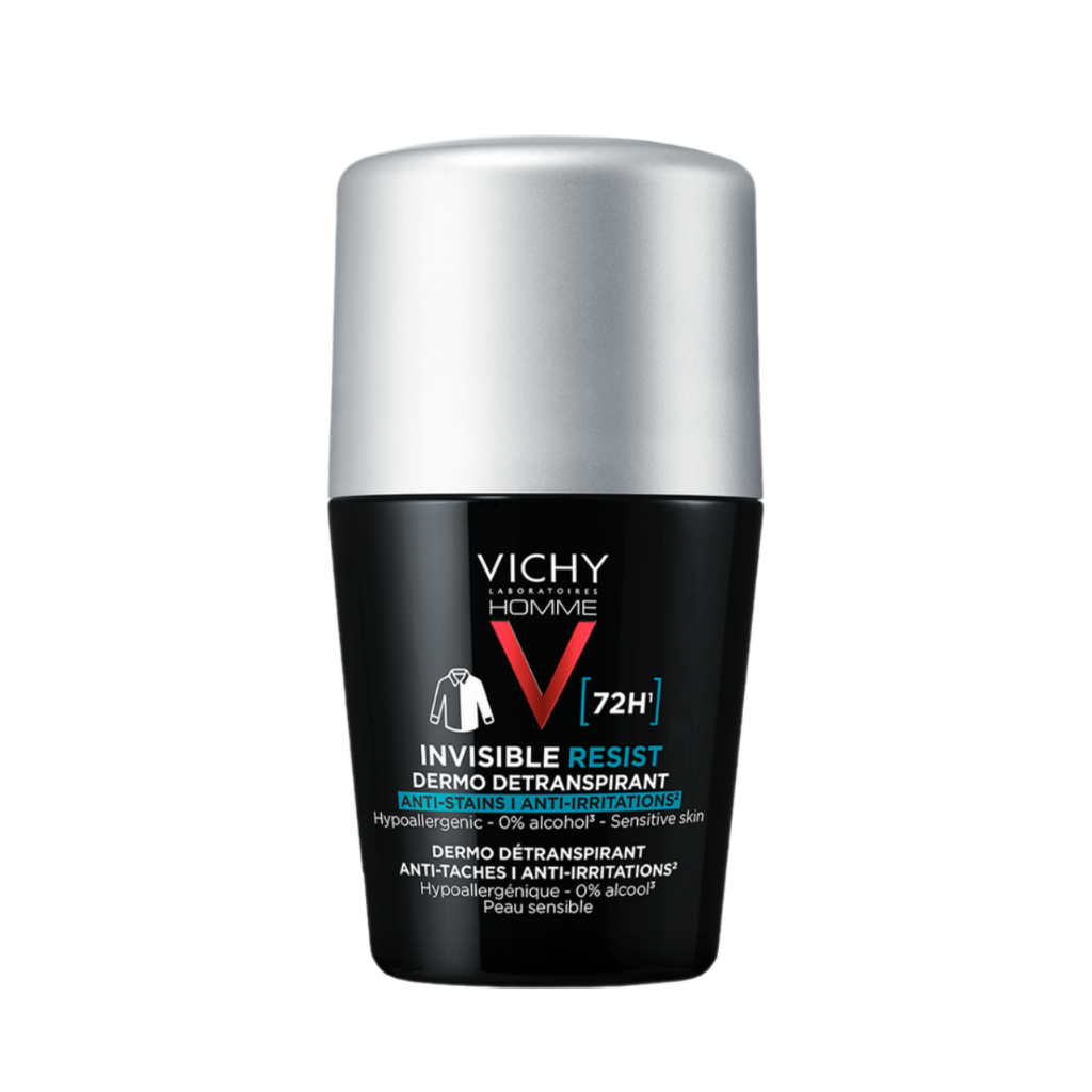 фото упаковки Vichy Homme Invisible Resist Дезодорант-антиперспирант 72 ч