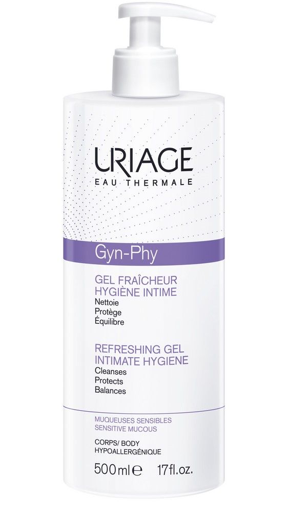 фото упаковки Uriage Gyn-Phy Освежающий гель для интимной гигиены