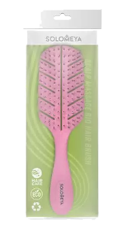 фото упаковки Solomeya Массажная био-расческа для волос Светло-розовая
