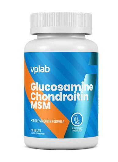 фото упаковки Vplab Глюкозамин и Хондроитин МСМ