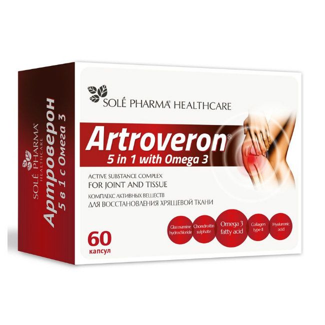 Артроверон, 499 мг, капсулы, 60 шт.