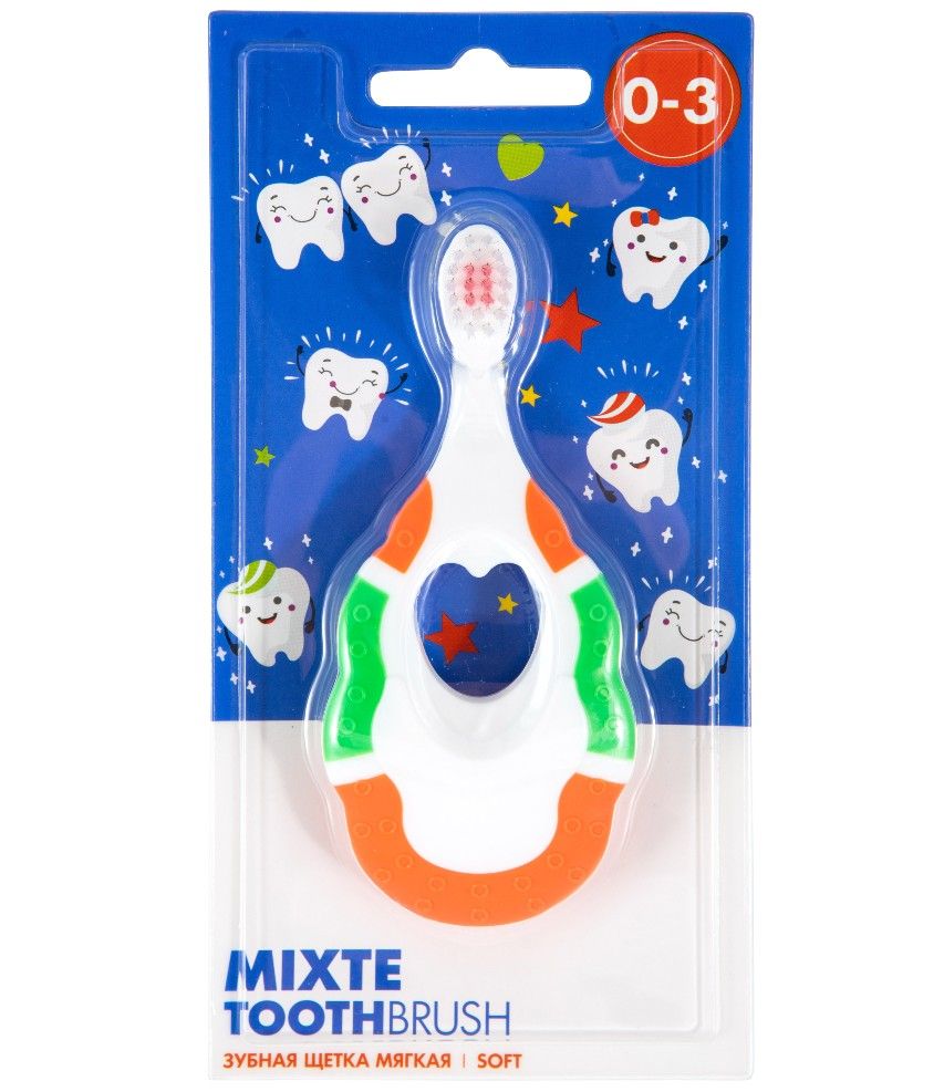 фото упаковки Mixte Щетка зубная детская 0-3 лет