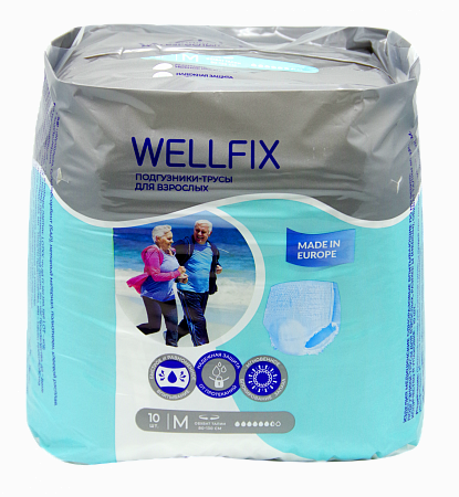фото упаковки Wellfix Подгузники-трусы для взрослых