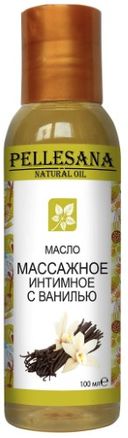 Pellesana масло массажное интимное, масло косметическое, ваниль, 100 мл, 1 шт.