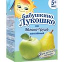 Бабушкино Лукошко Сок яблоко груша осветленный, сок, 200 г, 1 шт.
