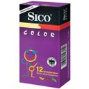 Презервативы Sico Color, презерватив, цветные, ароматизированные, 12 шт.