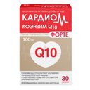 КардиоМ Коэнзим Q10 Форте, 100 мг, капсулы, 30 шт.