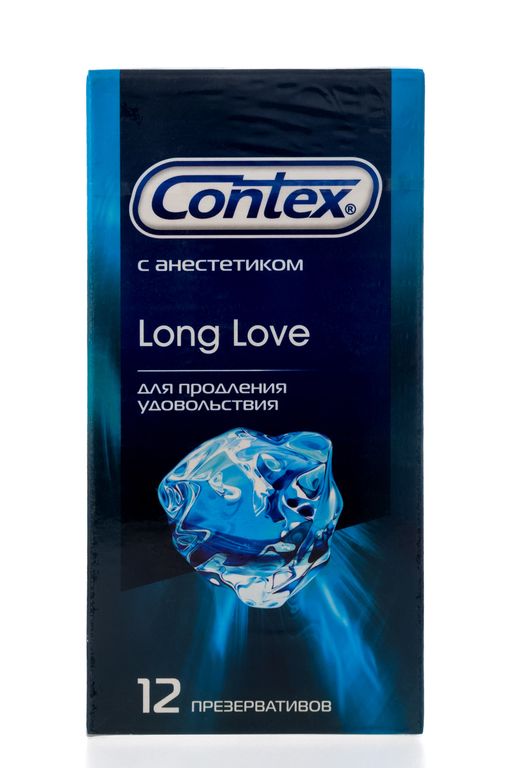 Презервативы Contex Long Love, презерватив, 12 шт.
