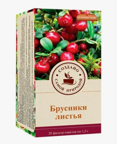Vitascience Брусники листья, 1,5 г, 20 шт.