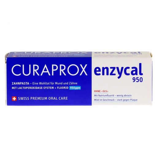 Curaprox Enzycal 950 Зубная паста, паста зубная, 75 мл, 1 шт.