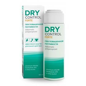 Dry Control Forte дабоматик антиперспирант 20%, 50 мл, 1 шт.