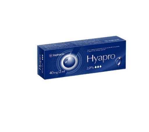 Гиапро, 40 мг/2 мл, протез синовиальной жидкости, 2 мл, 1 шт.