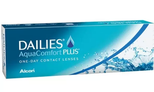Alcon Dailies AquaComfort Plus контактные линзы однодневные, BC=8,7 d=14,0, D(-3.00), 30 шт.