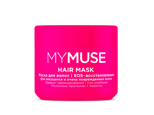 My muse Маска для волос SOS-восстановление, маска, 300 мл, 1 шт.
