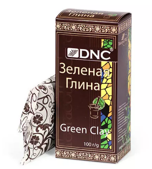 DNC Глина косметическая зеленая, 100 г, 1 шт.